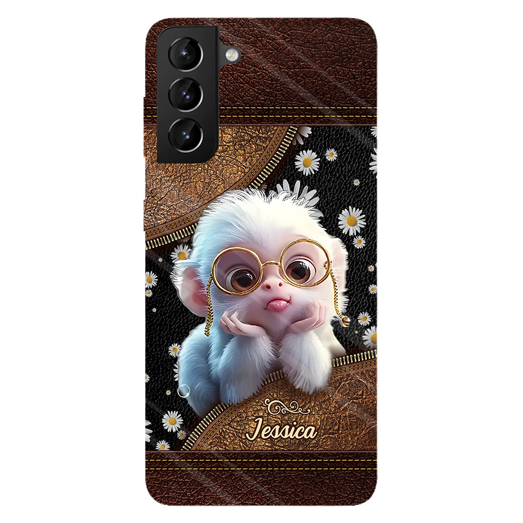 Cute Monkey - Personalized Full Print Phone Case