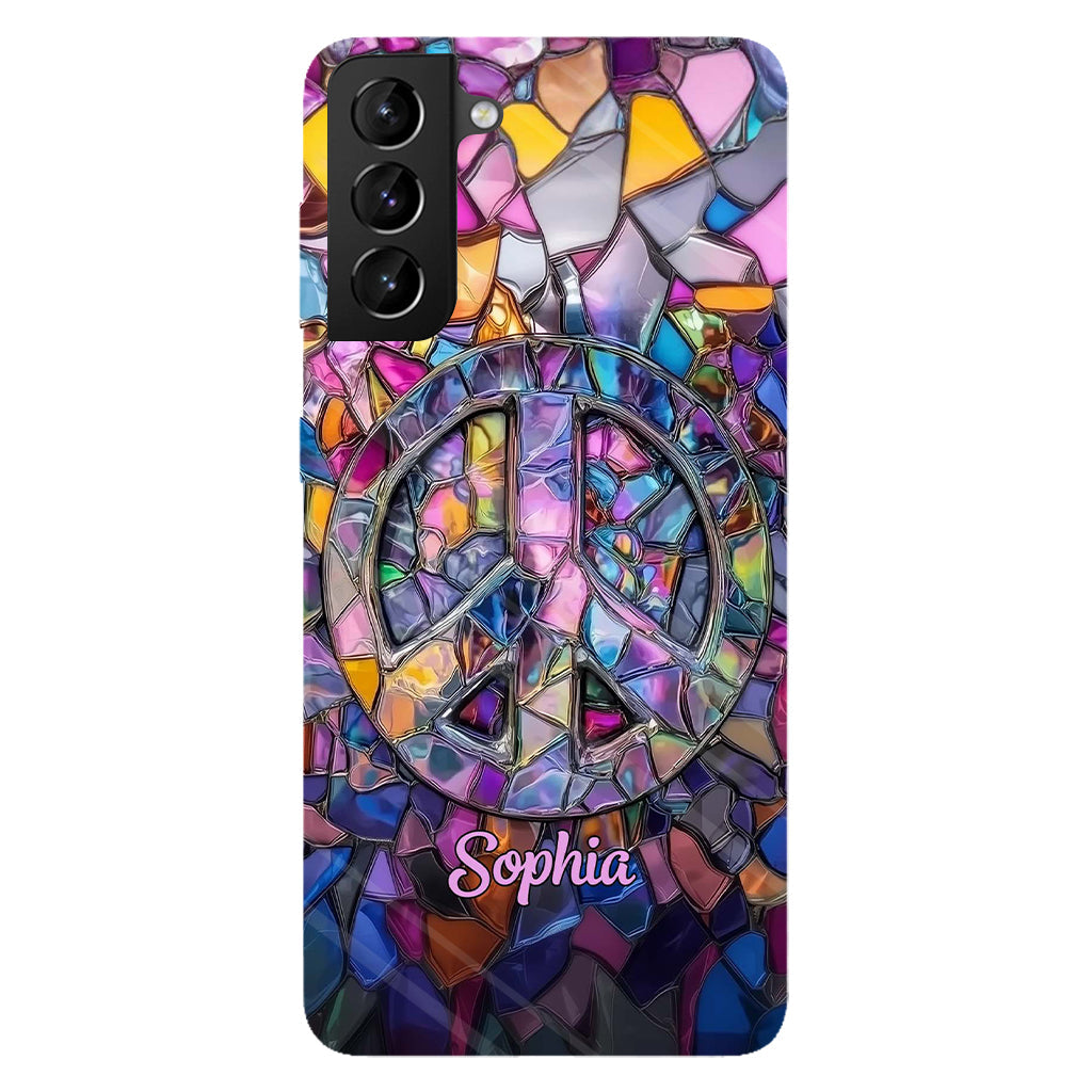 Coque de téléphone personnalisée Hippie Soul - Motif hippie intégral