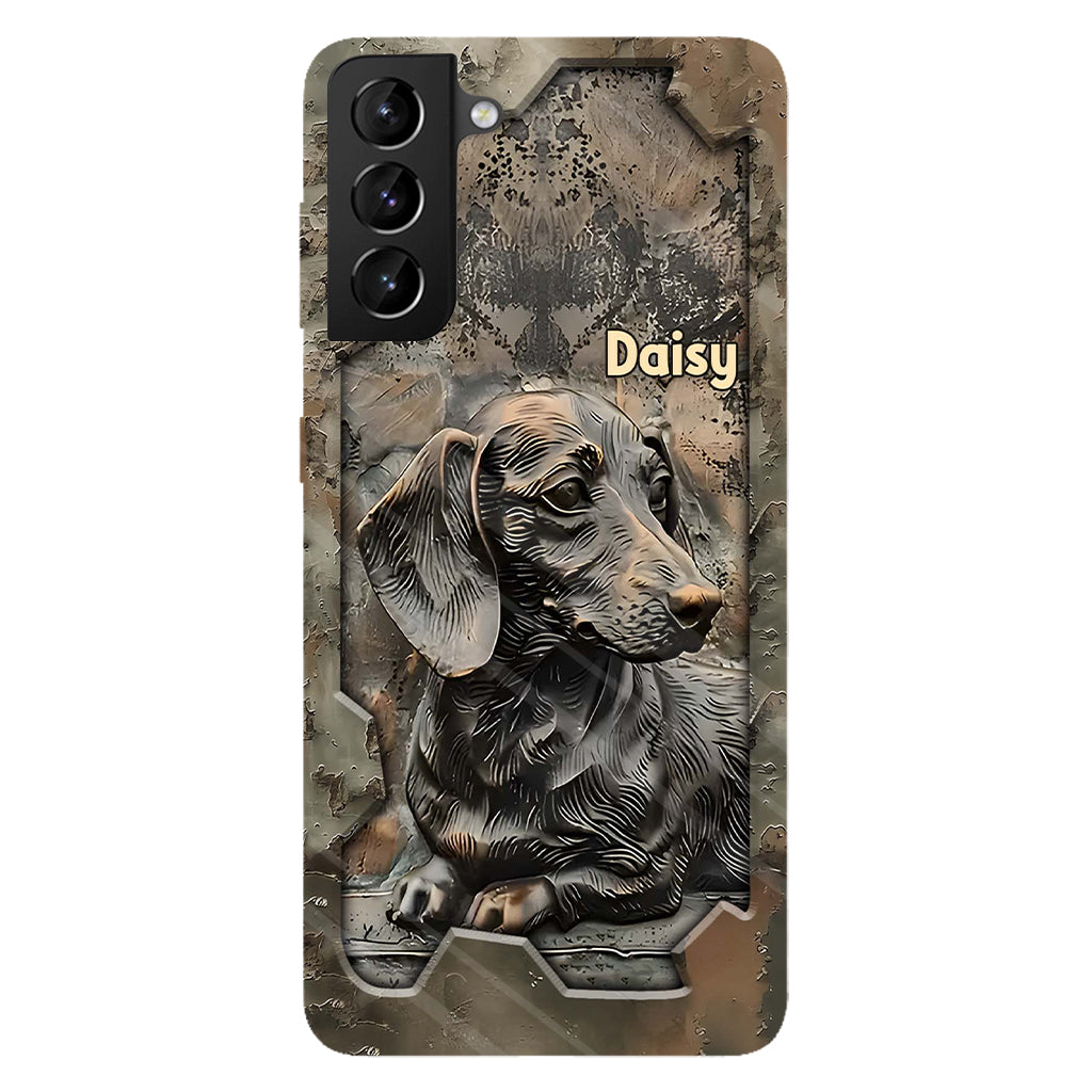 Life Is Better With My Dachshund - Personalized Dog Full Print Phone Case