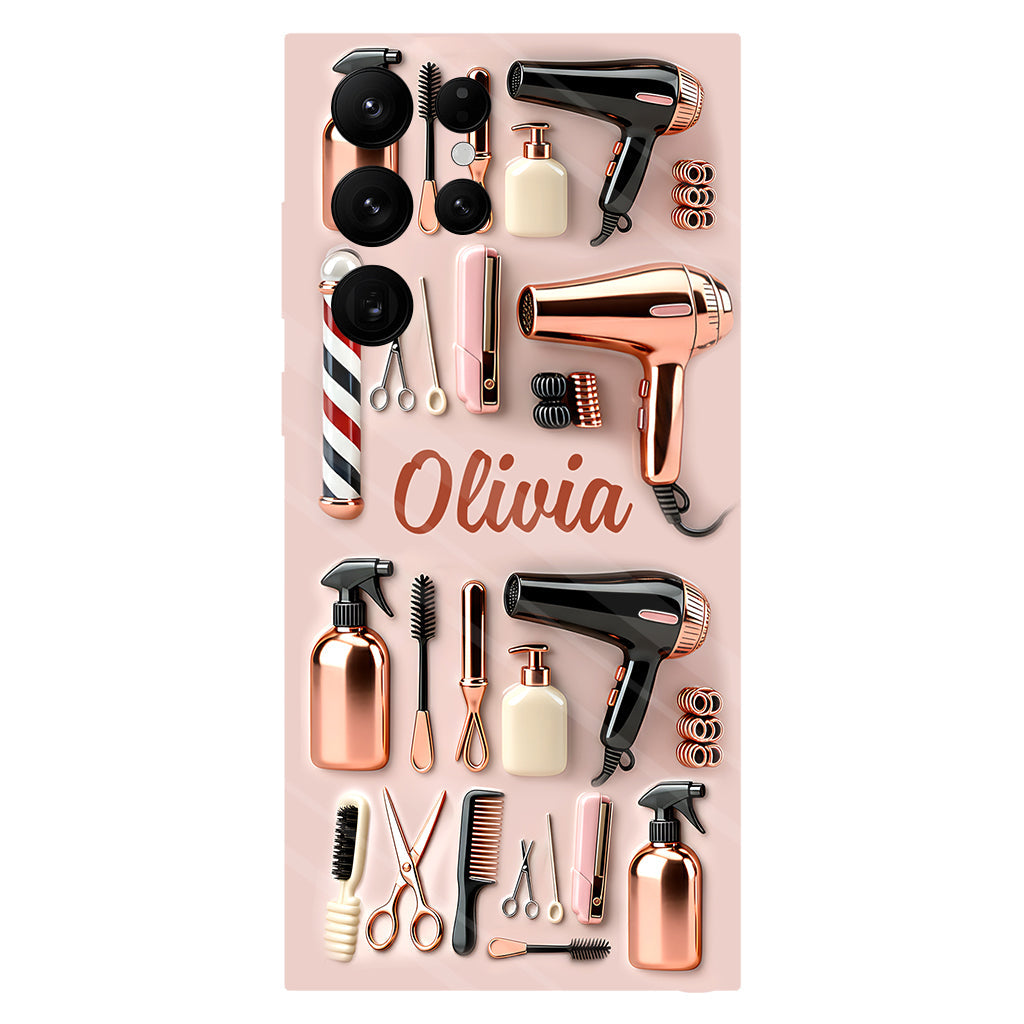 Coiffeur parfait - Coque de téléphone personnalisée avec impression intégrale Coiffeur