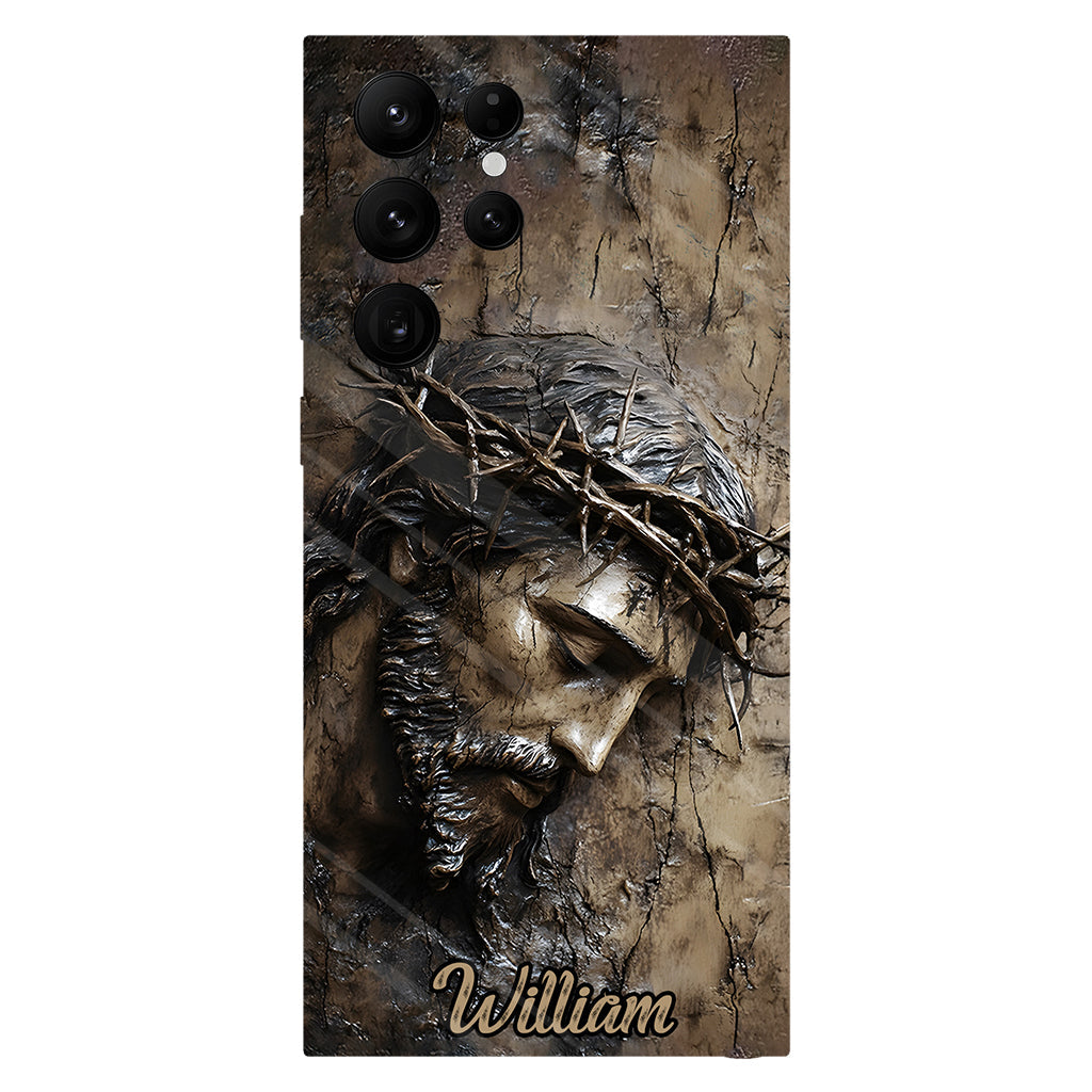 Foi, Espérance, Amour - Coque de téléphone personnalisée avec imprimé chrétien intégral