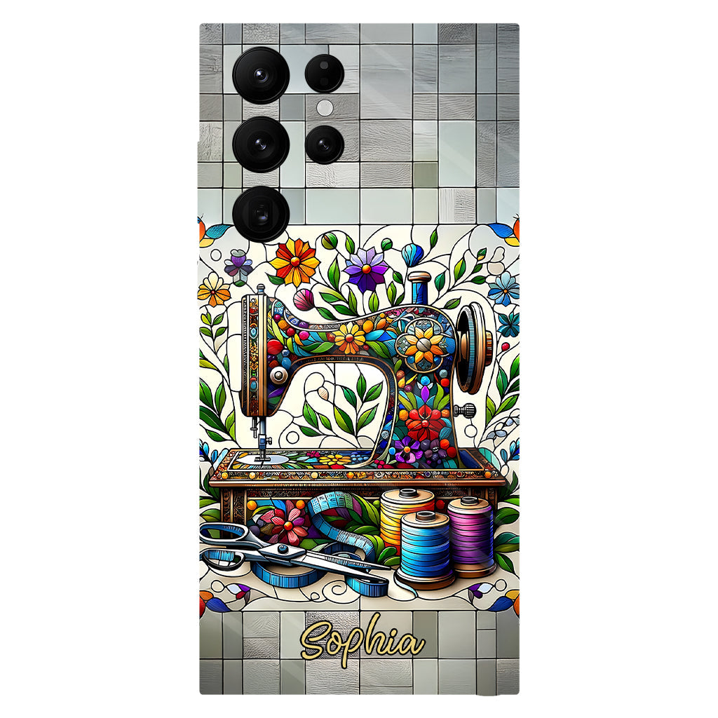 Coque de téléphone personnalisée « Couture » ​​avec imprimé intégral