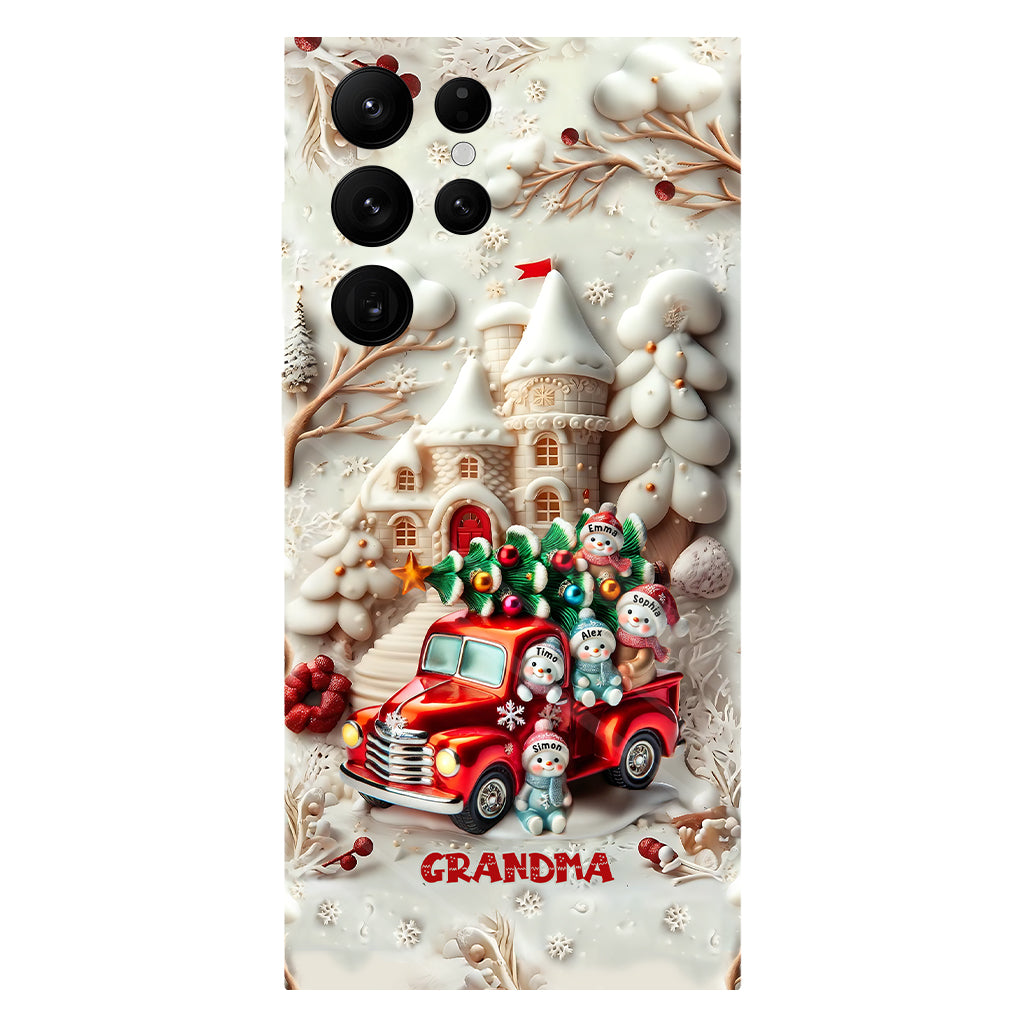 Nana's Little Cuties - Personalized Grandma Full Print Phone Case