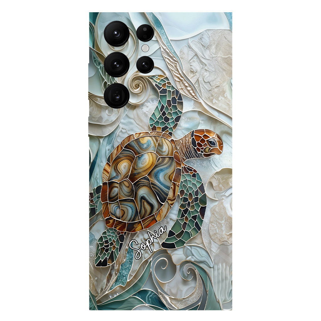 Love Turtles - Personalized Turtle Full Print Phone Case