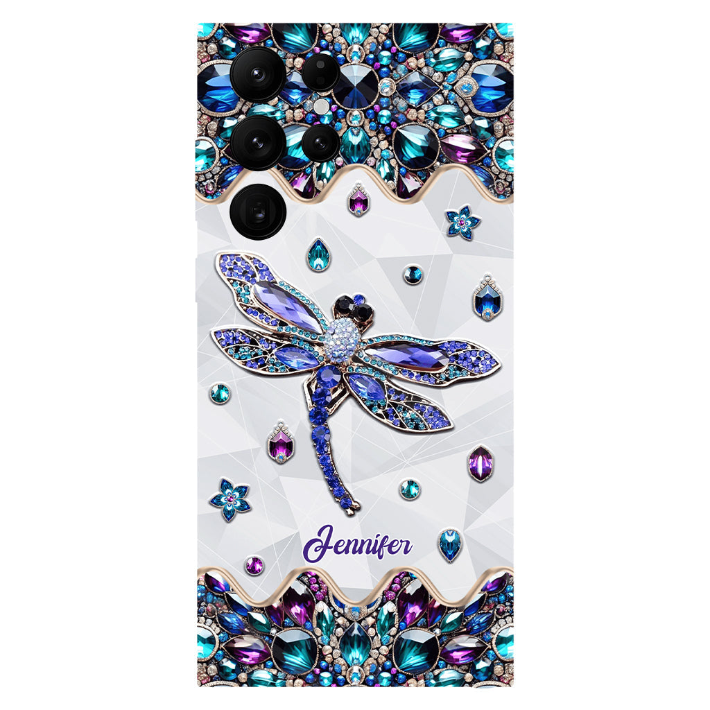 Love Dragonfly - Personalized Dragonfly Full Print Phone Case