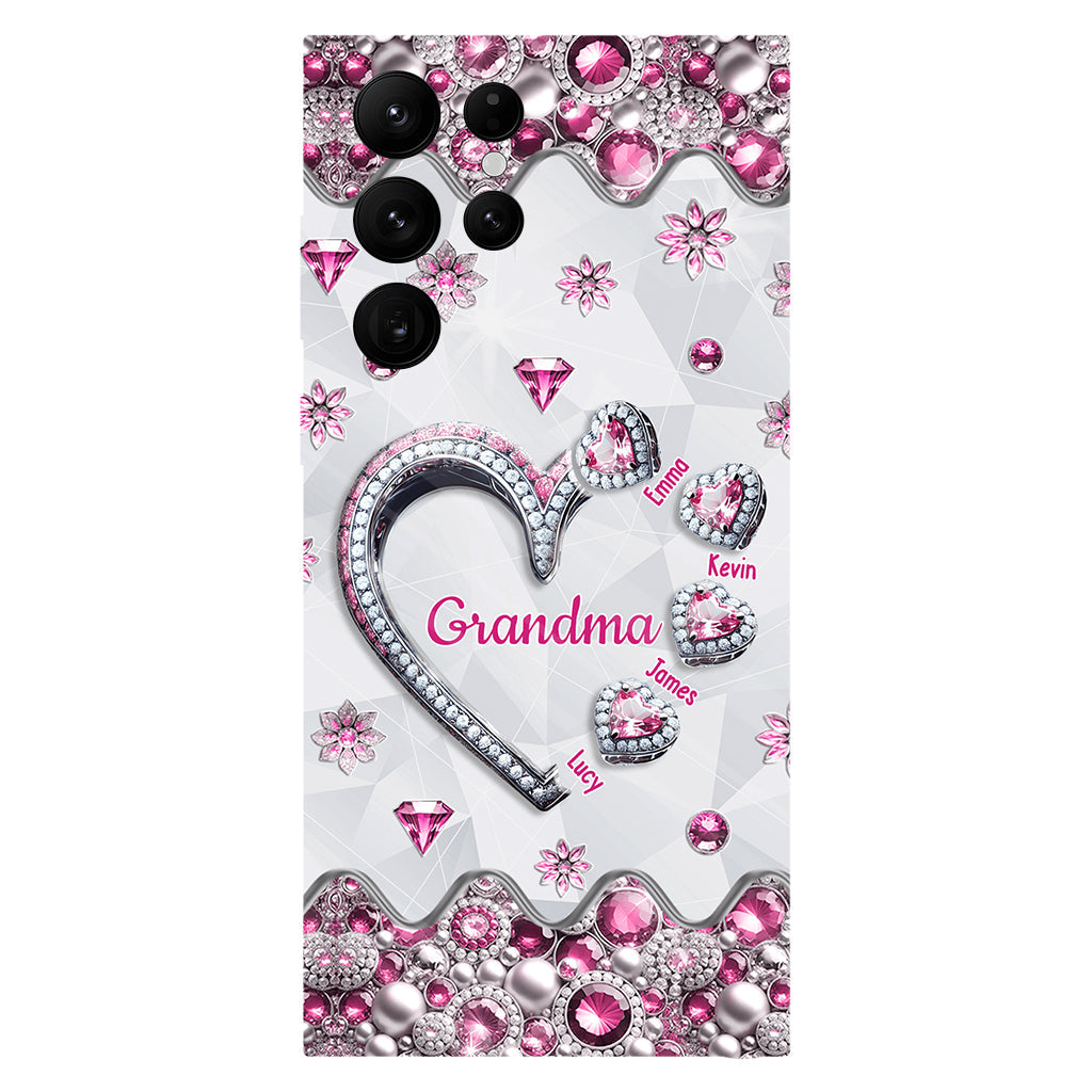 Cadeau pour grand-mère, maman… - Coque de téléphone personnalisée avec impression intégrale « Grand-mère »