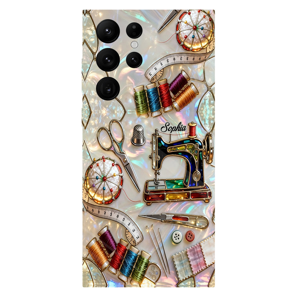 Coque de téléphone personnalisée « Couture » ​​avec imprimé intégral