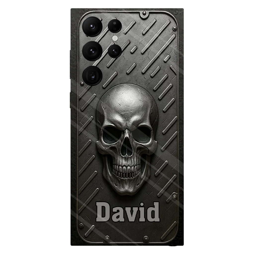 Hello Darkness - Personalized Skull Full Print Phone Case