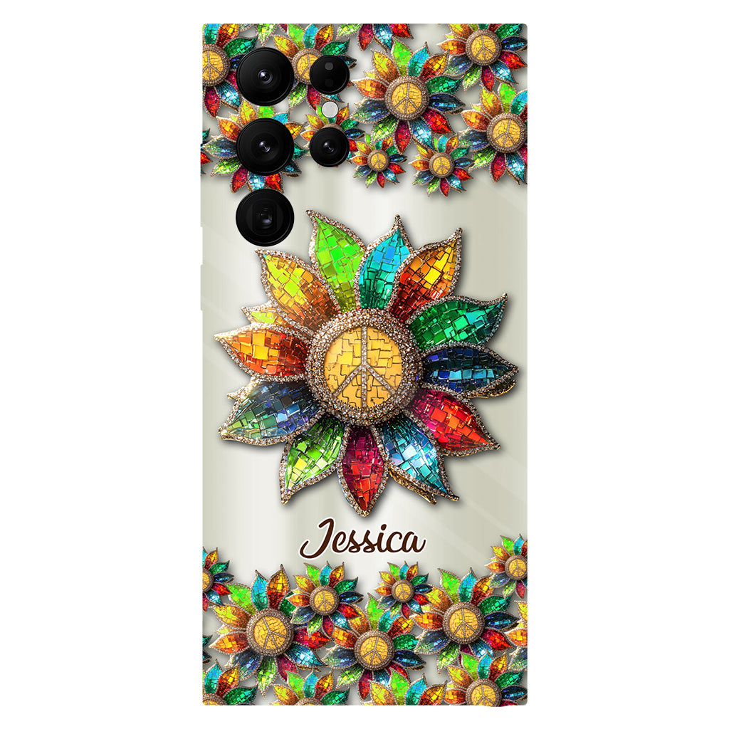 Coque de téléphone personnalisée Hippie Soul - Motif hippie intégral