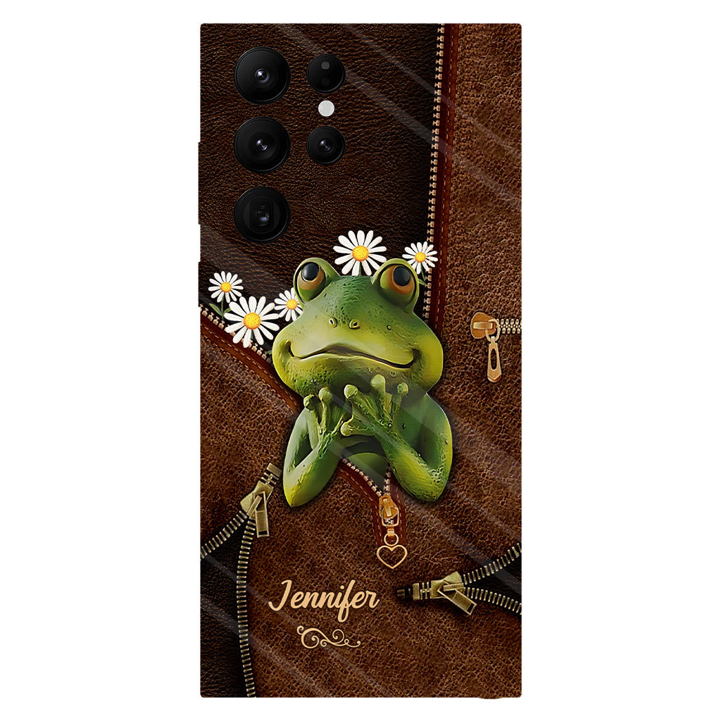 Cute Frogs - Personalized Frog Full Print Phone Case