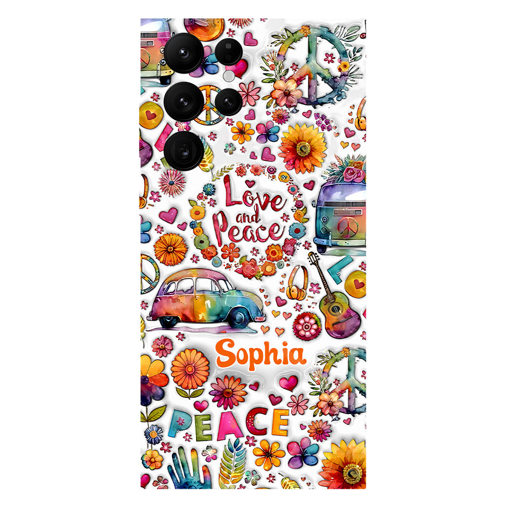 Coque de téléphone personnalisée Hippie Soul - Motif hippie intégral
