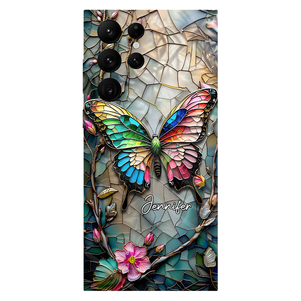 Love Butterflies - Personalized Butterfly Full Print Phone Case