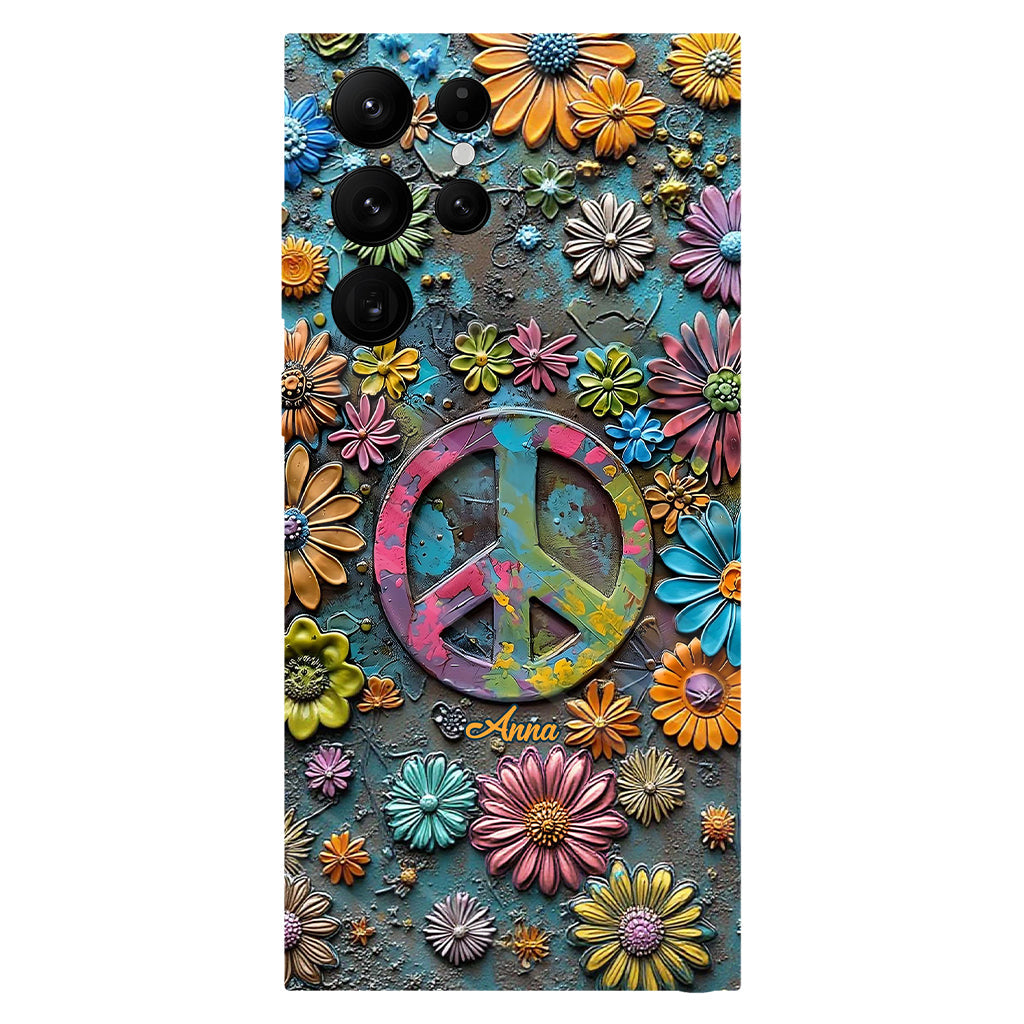 Coque de téléphone personnalisée Hippie Soul - Motif hippie intégral