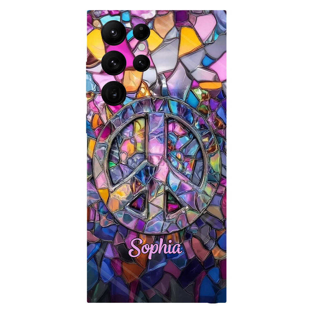 Coque de téléphone personnalisée Hippie Soul - Motif hippie intégral