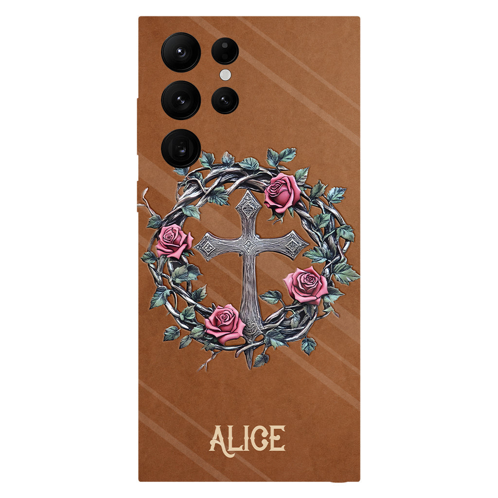 Croire - Coque de téléphone personnalisée avec impression chrétienne intégrale