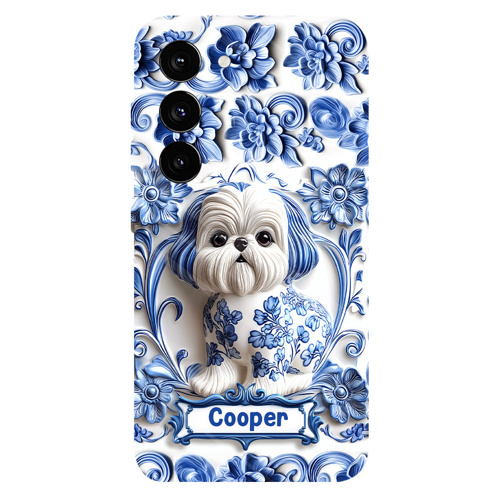 Cute Dog - Personalized Dog Full Print Phone Case