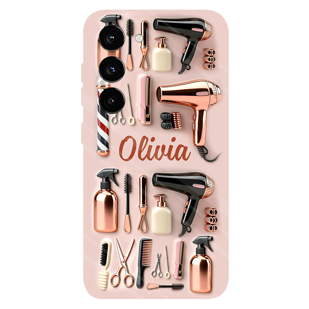 Coiffeur parfait - Coque de téléphone personnalisée avec impression intégrale Coiffeur