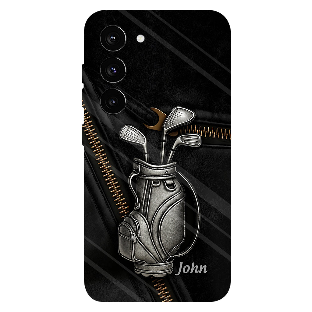 Golf Is A Good Walk Spoiled - Personalized Golf Full Print Phone Case
