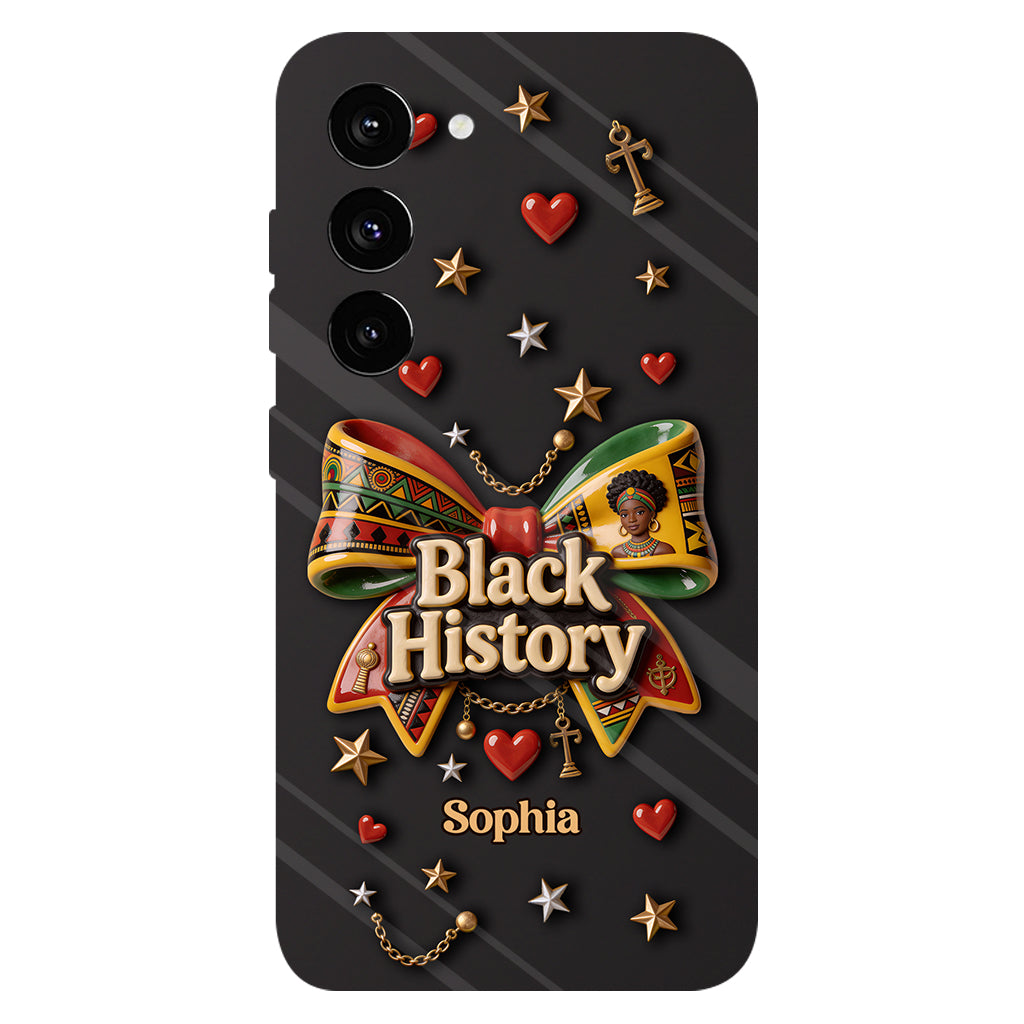 Black History Month - Personalized African American Full Print Phone Case