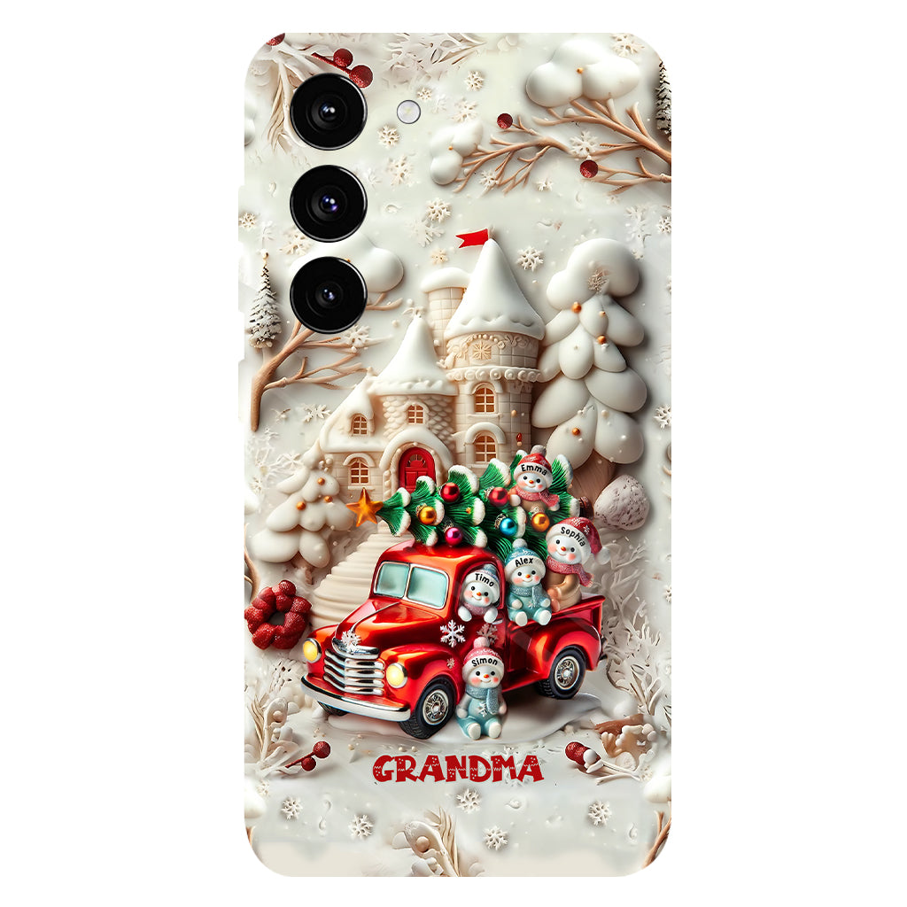 Nana's Little Cuties - Personalized Grandma Full Print Phone Case