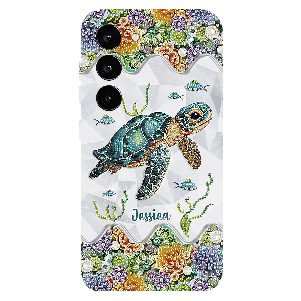 Just A Girl Who Loves Turtle - Personalized Turtle Full Print Phone Case