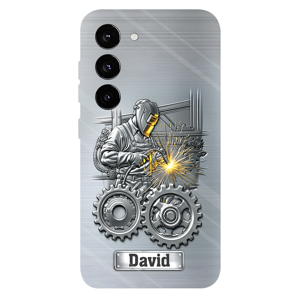 Strong Ones Become Welder - Personalized Welder Full Print Phone Case