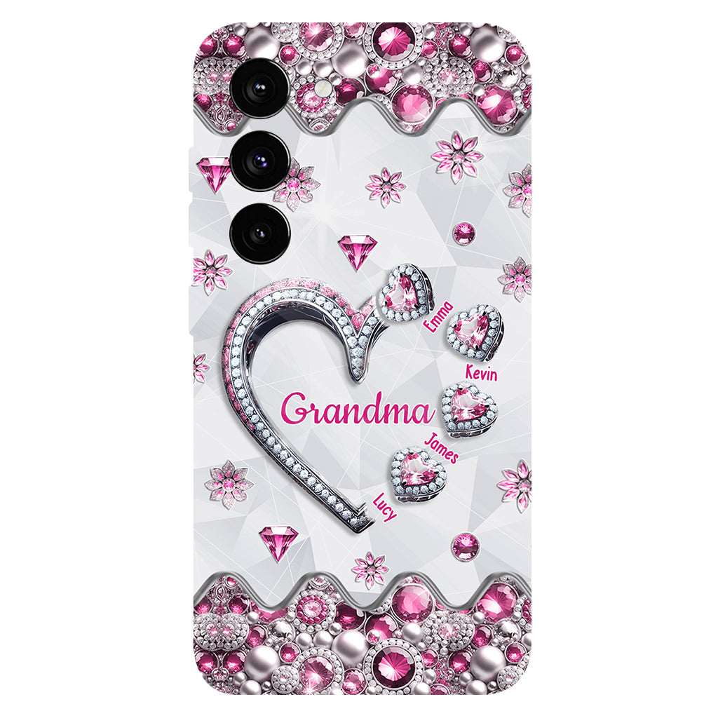 Cadeau pour grand-mère, maman… - Coque de téléphone personnalisée avec impression intégrale « Grand-mère »