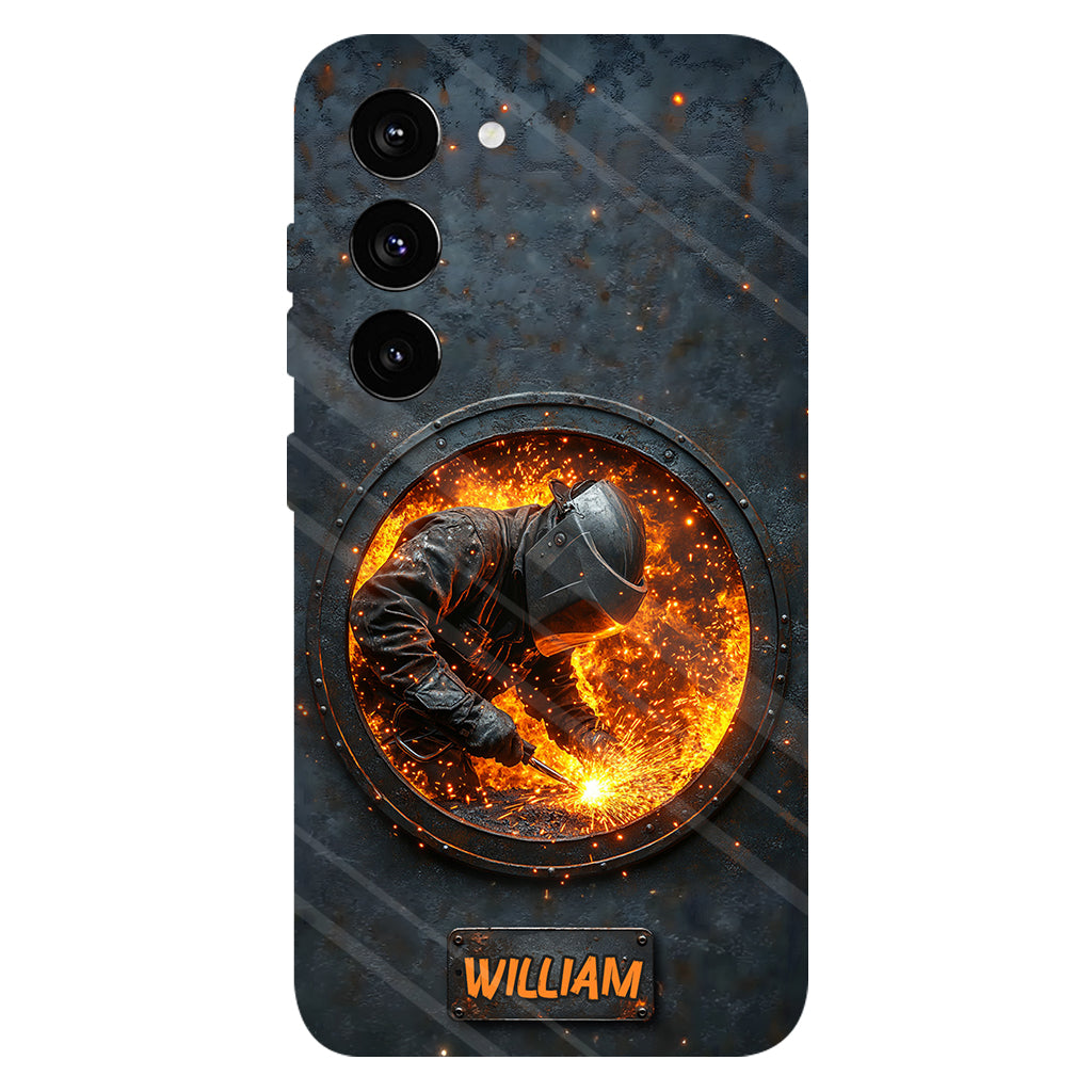 Gift For Welder Man - Personalized Welder Full Print Phone Case