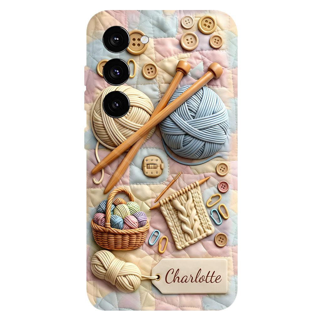 Coque de téléphone personnalisée « Couture » ​​avec imprimé intégral