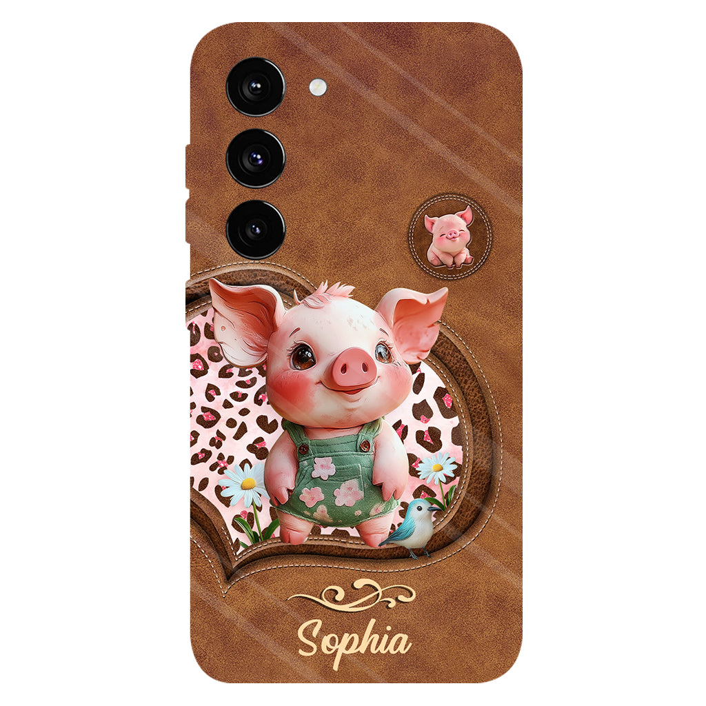 Cute Pig - Personalized Pig Lover Full Print Phone Case
