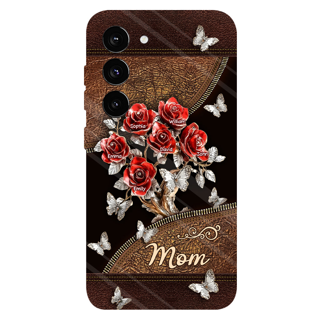 Beautiful Roses Gift For Mom, Grandma,... - Personalized Mother Full Print Phone Case