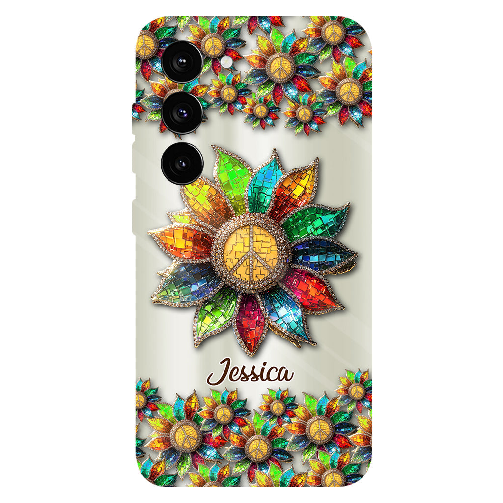 Coque de téléphone personnalisée Hippie Soul - Motif hippie intégral