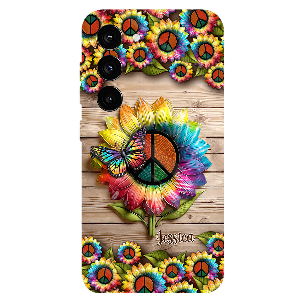 Coque de téléphone personnalisée Hippie Soul - Motif hippie intégral