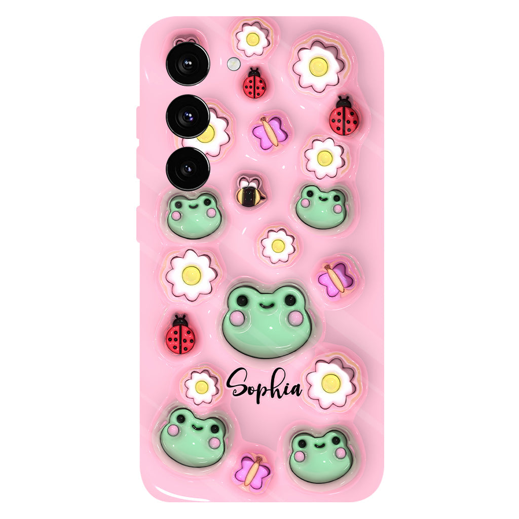 Coque de téléphone personnalisée « Grenouilles » - Motif grenouille intégral