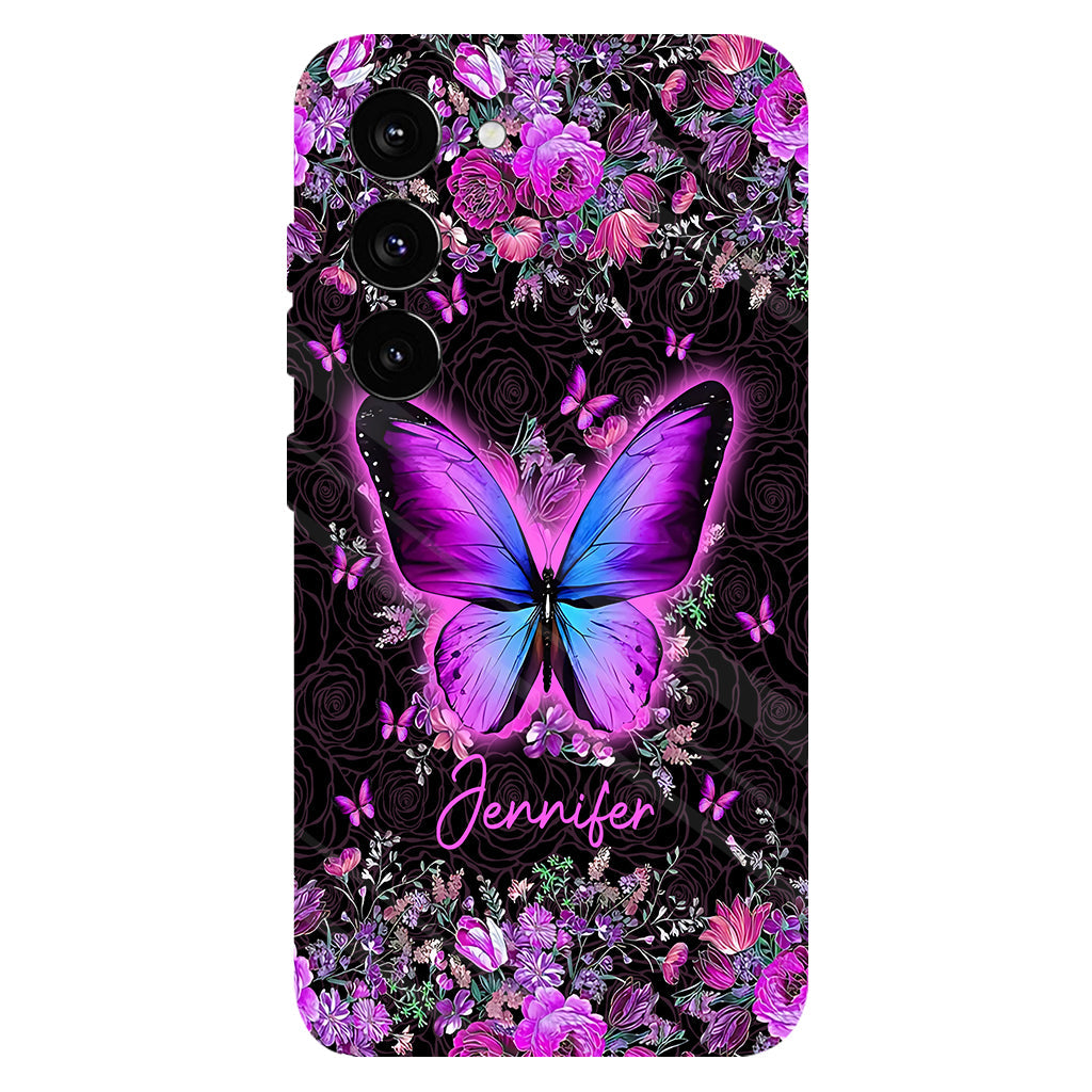 Love Butterflies - Personalized Butterfly Full Print Phone Case
