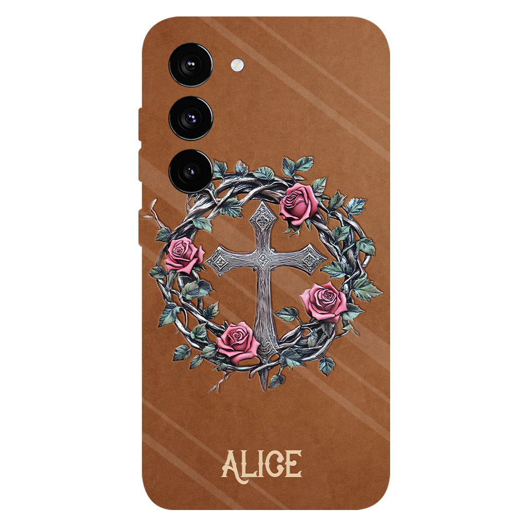 Croire - Coque de téléphone personnalisée avec impression chrétienne intégrale