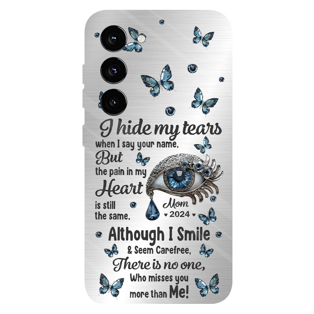 Mes larmes - Coque de téléphone personnalisée en hommage à mes larmes