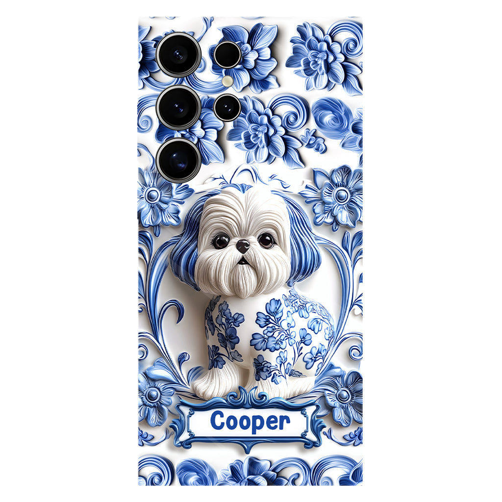 Cute Dog - Personalized Dog Full Print Phone Case