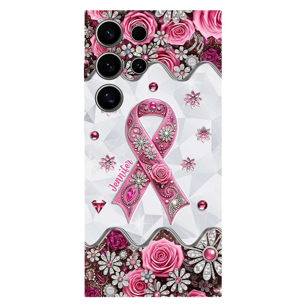 Breast Cancer Awareness - Personalized Breast Cancer Awareness Full Print Phone Case