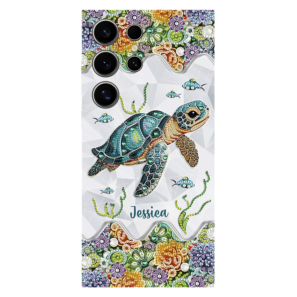 Just A Girl Who Loves Turtle - Personalized Turtle Full Print Phone Case