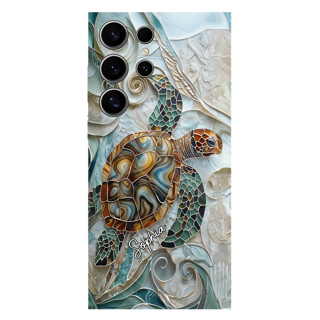 Love Turtles - Personalized Turtle Full Print Phone Case