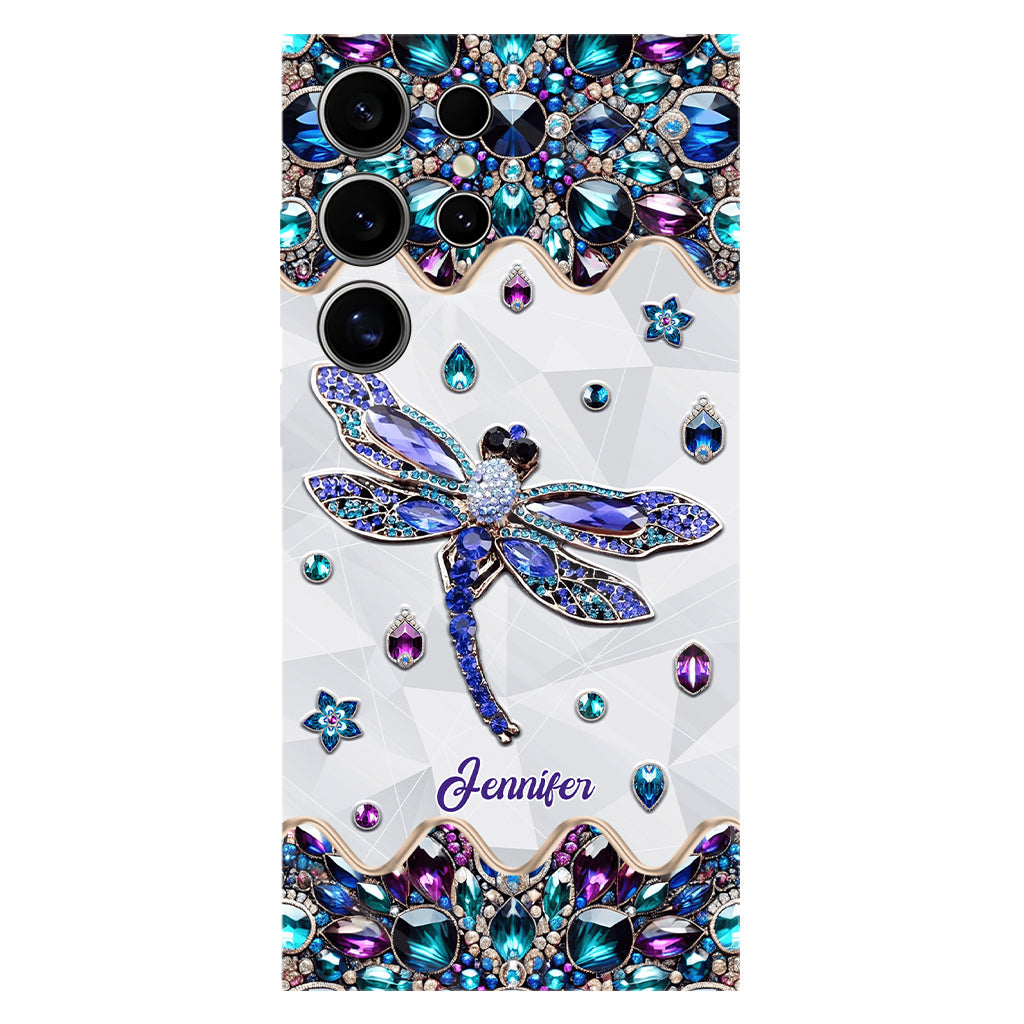 Love Dragonfly - Personalized Dragonfly Full Print Phone Case