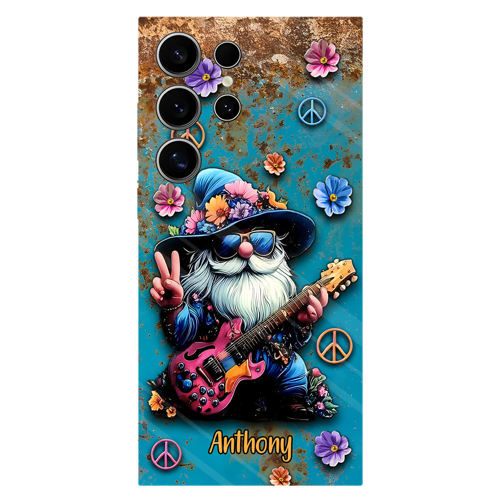 Coque de téléphone personnalisée Hippie Gnome - Motif hippie intégral