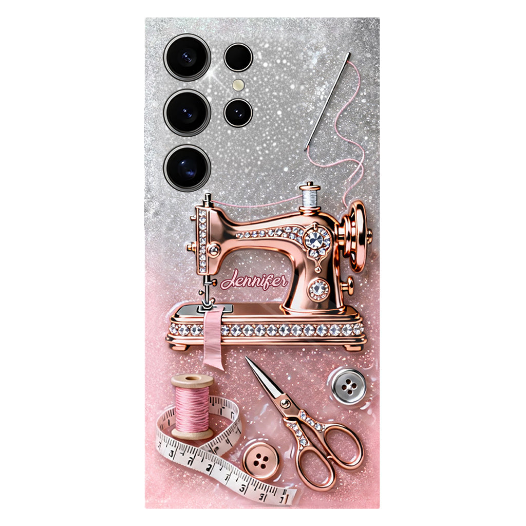 Coque de téléphone personnalisée « Couture » ​​avec imprimé intégral