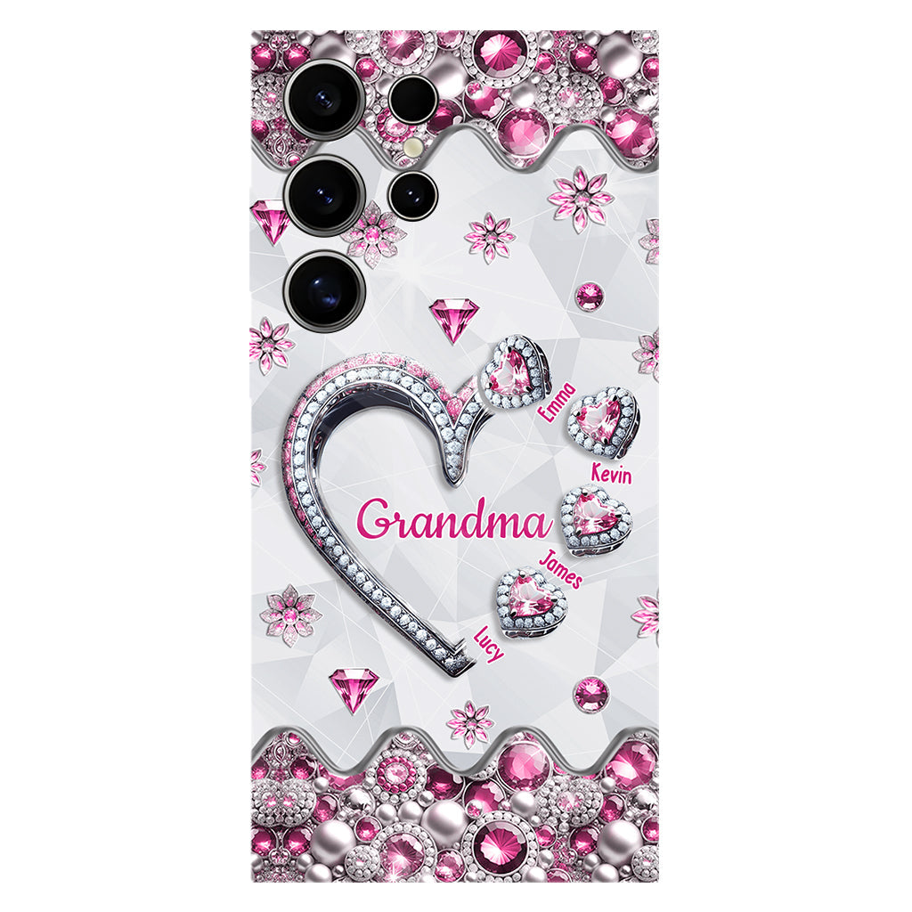 Cadeau pour grand-mère, maman… - Coque de téléphone personnalisée avec impression intégrale « Grand-mère »