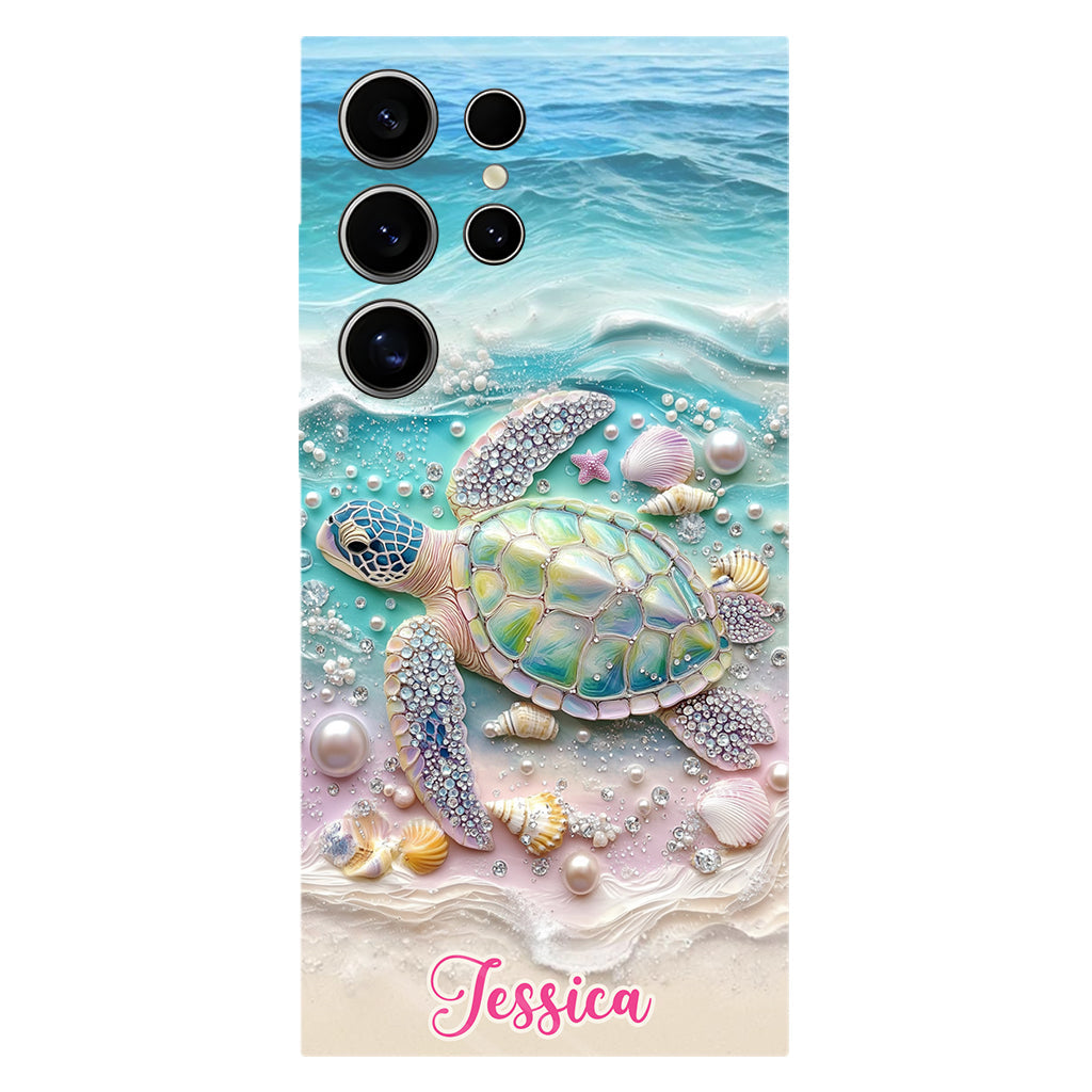 Love Turtles - Personalized Turtle Full Print Phone Case