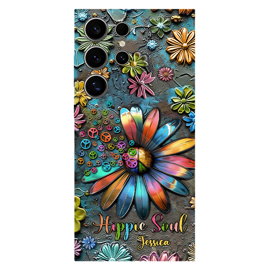 Hippie Soul - Personalized Hippie Full Print Phone Case