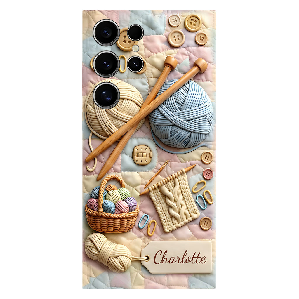 Coque de téléphone personnalisée « Couture » ​​avec imprimé intégral