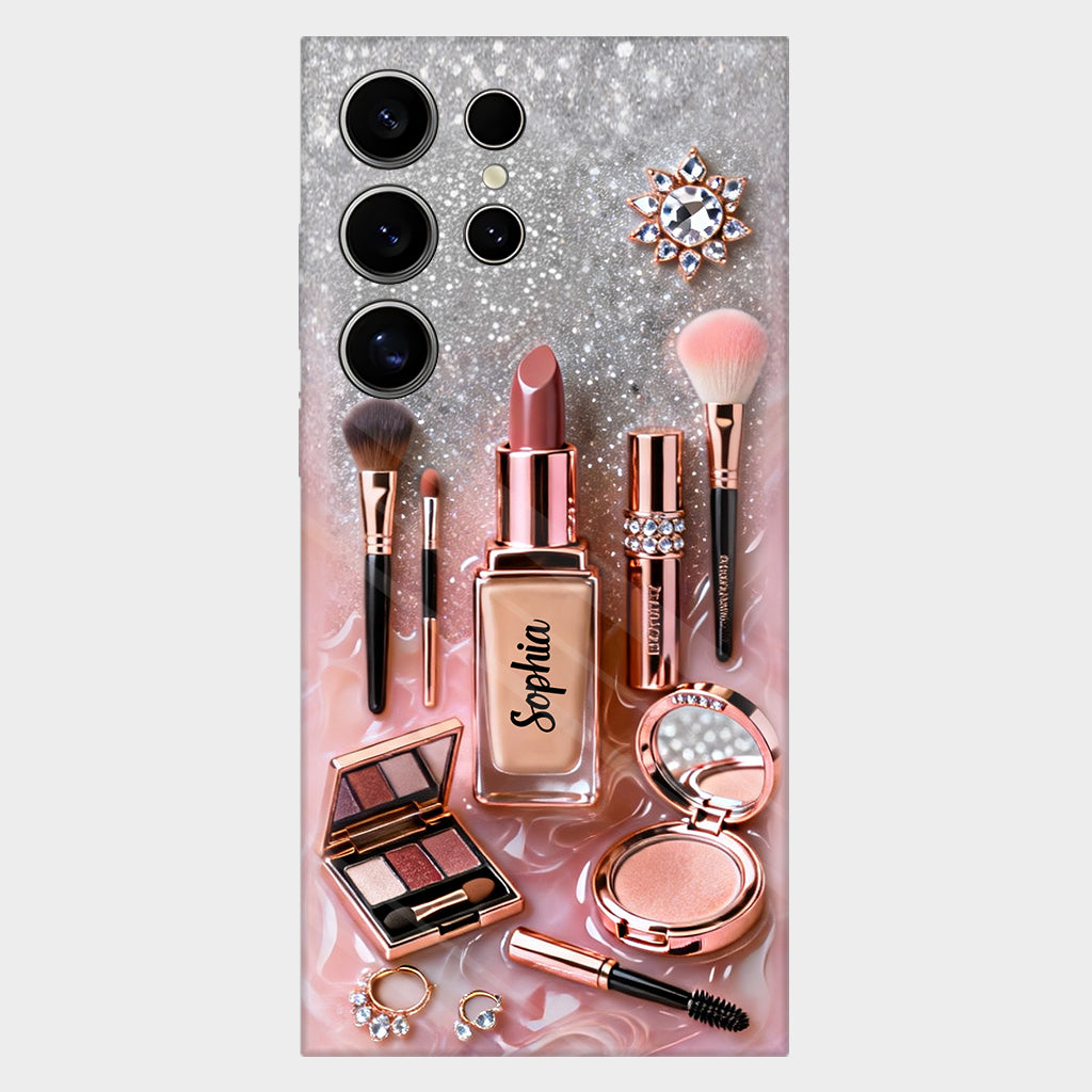 Maquilleuse fière - Coque de téléphone personnalisée avec impression intégrale - Maquillage