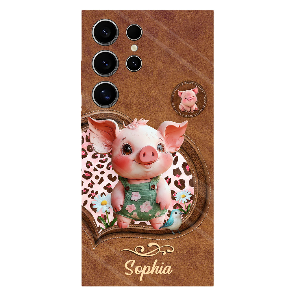 Cute Pig - Personalized Pig Lover Full Print Phone Case